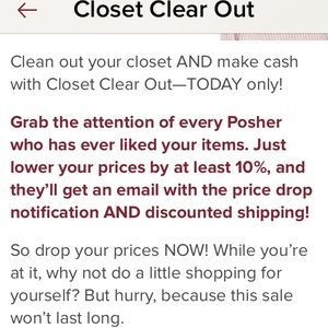 Closet Clearout Today